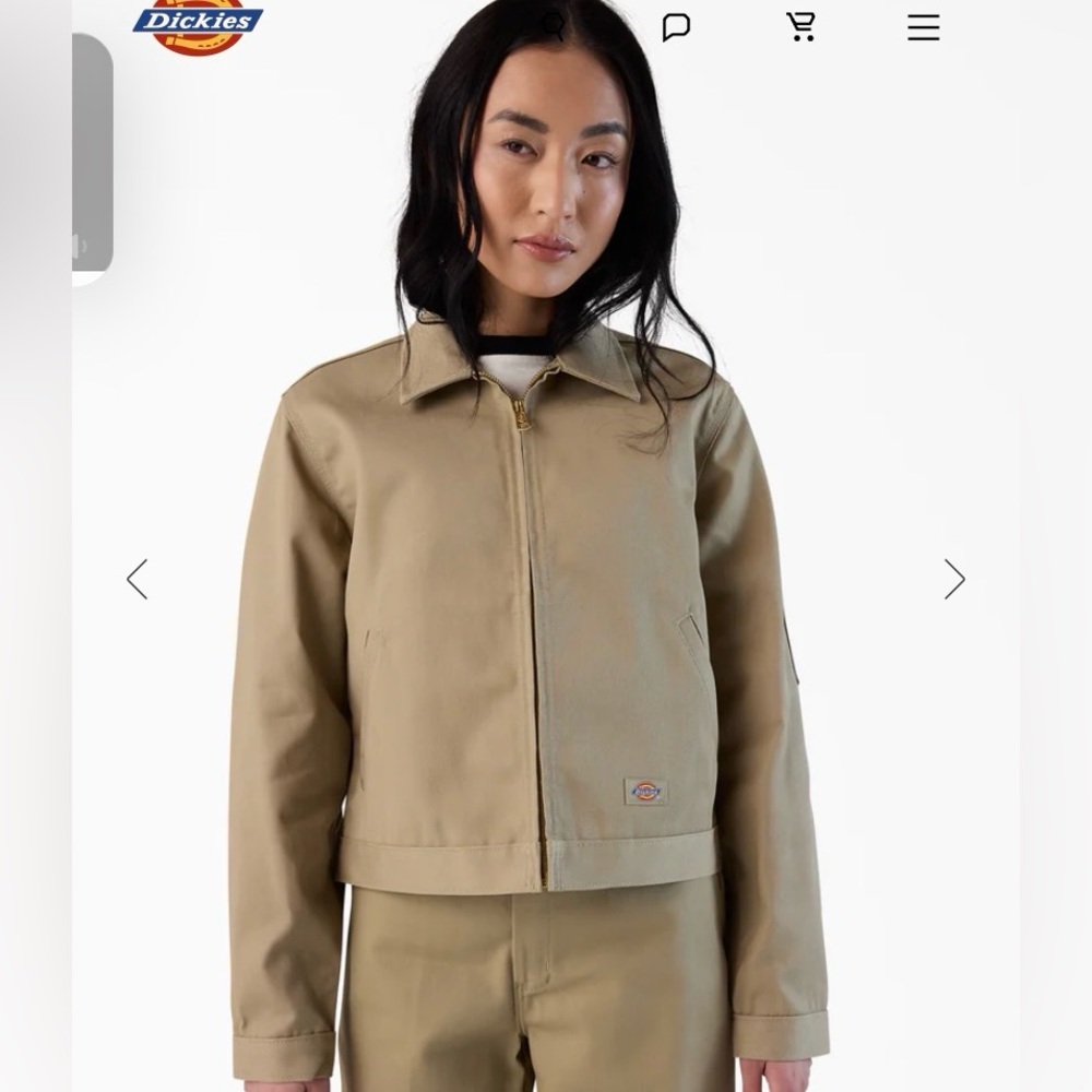 Dickies khaki Eisenhower Jacket